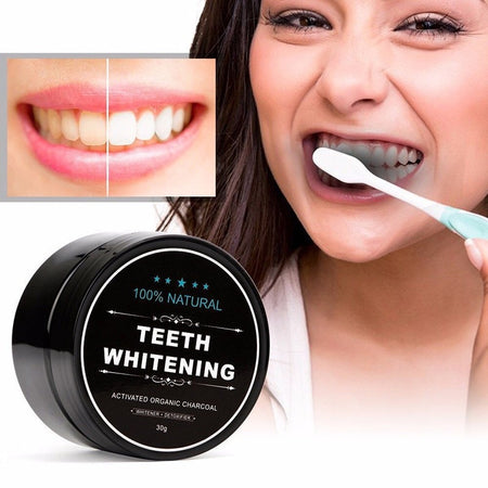 Organic Activated Charcoal - Teeth Whitening - Ebezzay