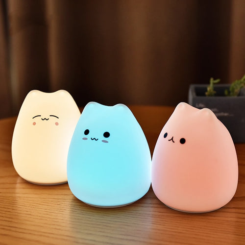 Cat Led Night Light - Ebezzay